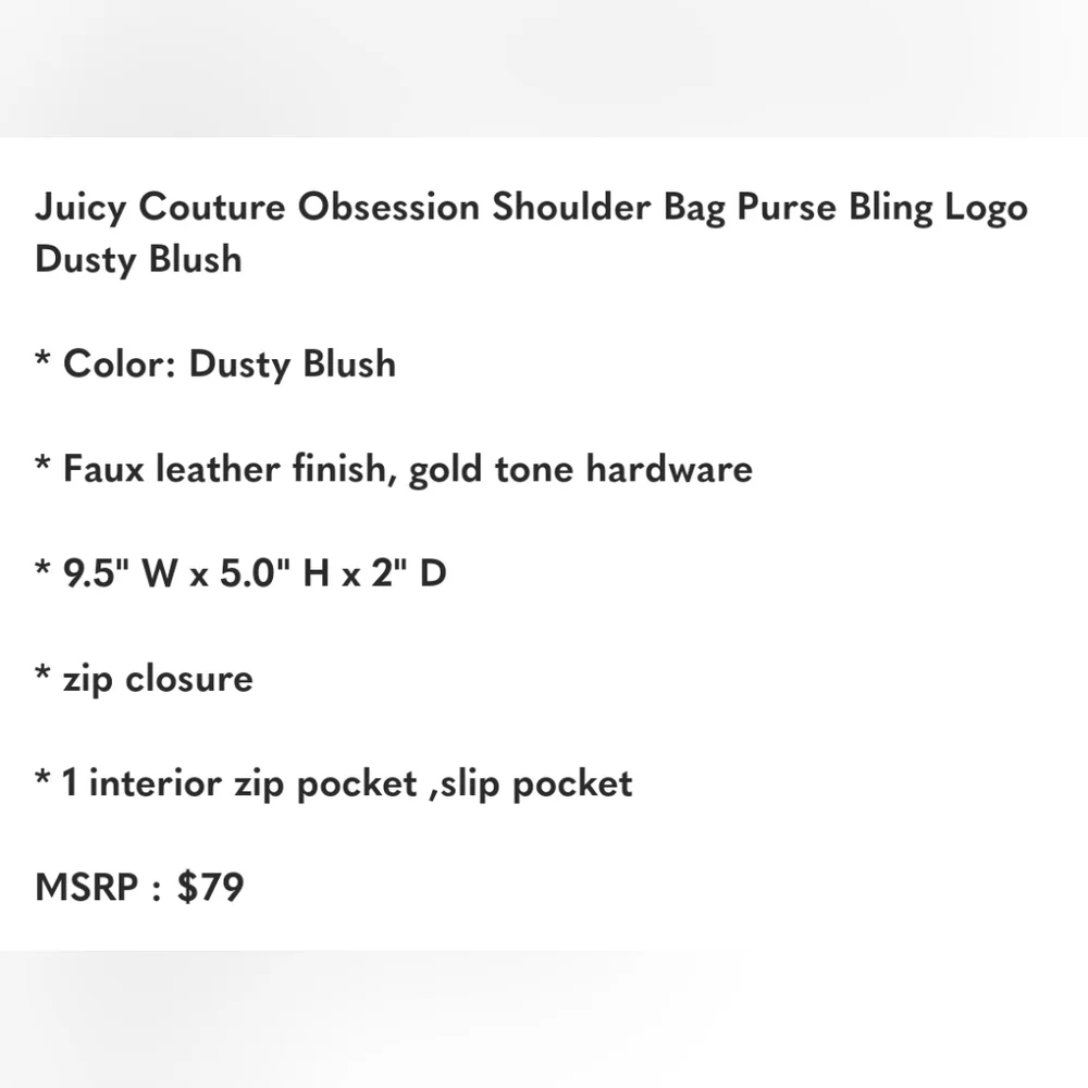 Juicy Couture 💕⚜️🔹️ brand